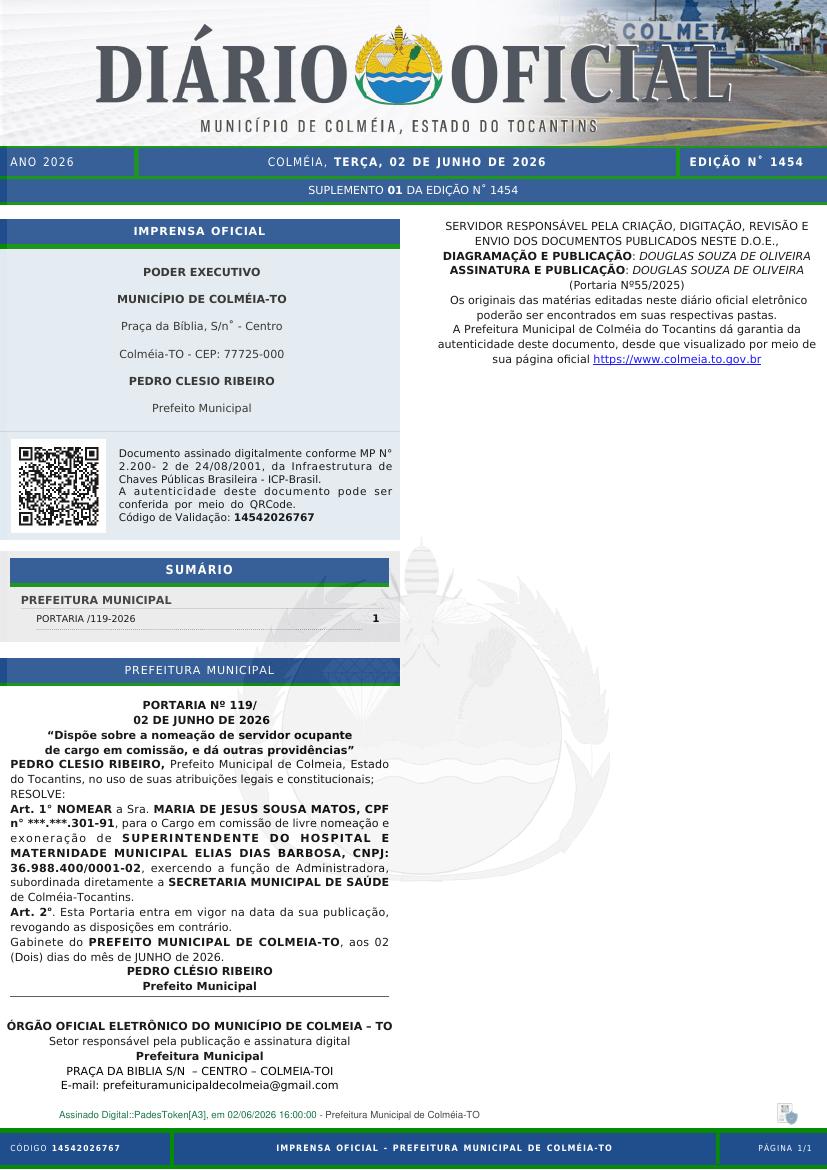 Capa da edição