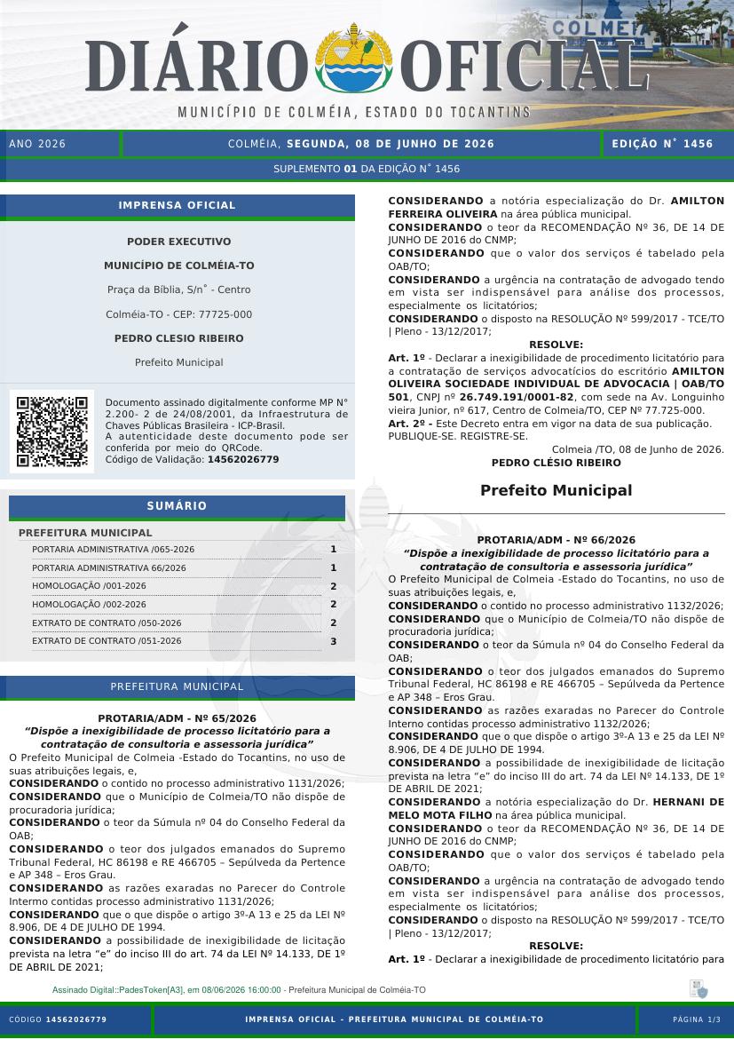 Capa da edição