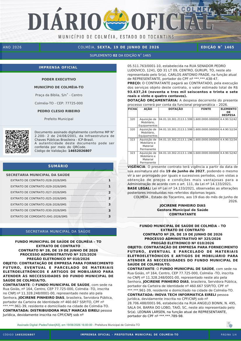 Capa da edição